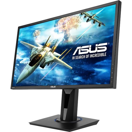 Màn hình Gaming 24" ASUS VG245HE, FHD (1920x1080), 75HZ, 1MS, GameFast Input Technology, Free-SYNC™, Có Loa