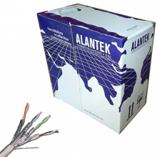 Cáp Mạng Nguyên Thùng CAT6 ALANTEK (301-6008LG-00GY) (305M/Trắng)