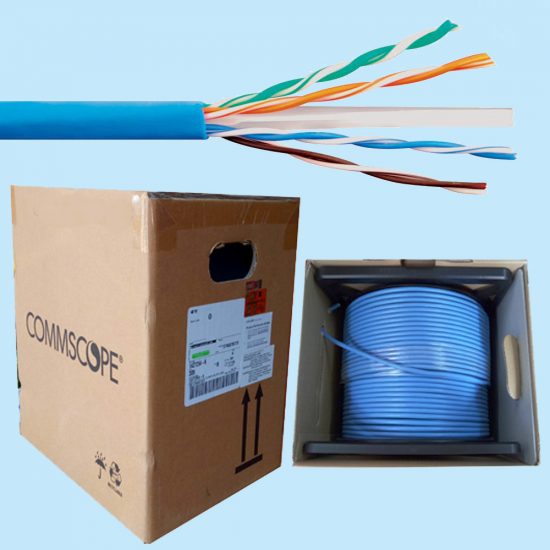 Cáp Mạng Nguyên Thùng CAT6 UTP AMP/COMMCPOSE (1427254-6) (305m/xanh)