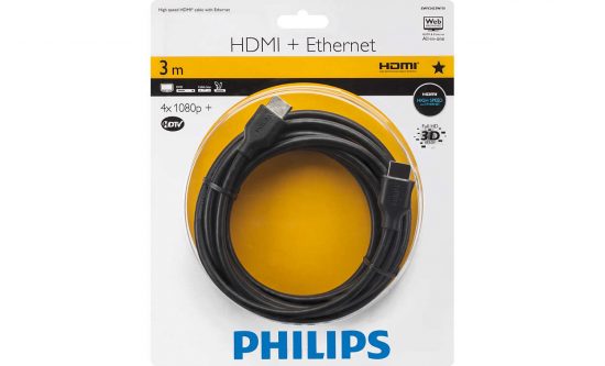 Cáp HDMI 3M Philips SWV2433W/10