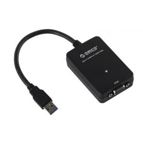 Đầu Chuyển Usb 3.0 To VGA Orico DU3V-BK 15cm