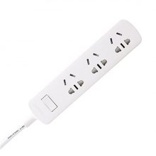 Ổ cắm điện Pisen 003 PSCXB-01U (EP) White (3AC 3 chấu+2USB/3met/4 công tắc)