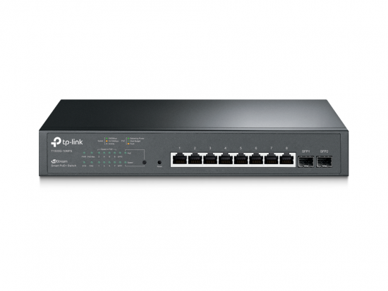 Switch Tp-Link 8 Ports Gigabit Smart POE + 2 SFP ( T1500G-10MPE )