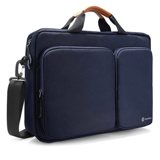 Túi chống sốc TOMTOC TRAVEL BRIEFCASE FOR ULTRABOOK 15 inch Blue (A49-E01B)