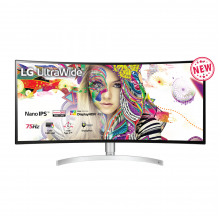 Màn hình cong LG 34WK95C 34" Ultra-wide , nano IPS, độ phân giải 3440 x 1440 QHD, USB Type C, Silver