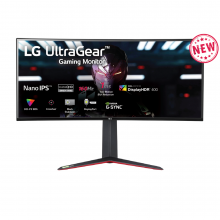 Màn hình Gaming Ultragear LG 34GN850 34inch QHD, 4K, 160Hz, IPS Nano, Black