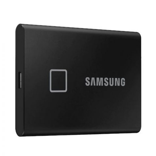 Ổ Cứng Di Động SSD Samsung T7 Touch 1TB USB Type C 3.2 Gen 2 (MU-PC1T0K- Màu Đen)