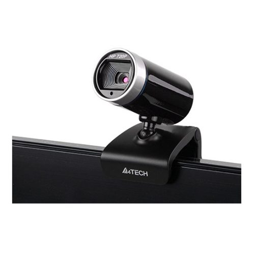 Webcam A4- Tech PK-910P (HD 720p, Video 1MP, góc quay 68 độ, tích hợp Micro, kết nối USB 2.0, để bàn hoặc kẹp màn hình