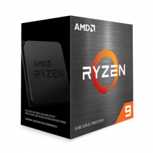 CPU AMD Ryzen 9 5900X / 3.7 GHz (4.8GHz Max Boost) / 70MB Cache / 12 cores, 24 threads / 105W / Socket AM4