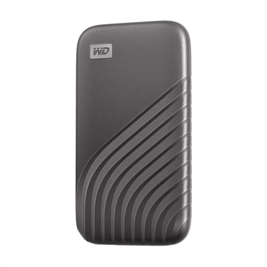 Ổ cứng di động WD 500GB External SSD Western Digital My Passport USB 3.2 Gen 2 (WDBAGF5000AGY-WESN) màu xám