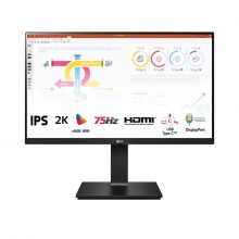 Màn hình 2K 23.8 inch LG 24QP750-B (tấm nền IPS, độ phân giải QHD, 75Hz, 5ms, HDMI+DP, có cổng USB-C+Audio) Hàng chính hãng