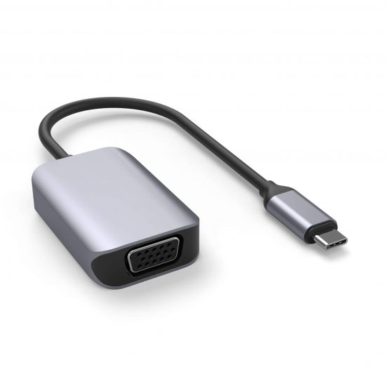 CỔNG CHUYỂN HYPERDRIVE 2 IN 1 USB-C TO HDMI/VGA 4K 60HZ HD-C2HV GRAY