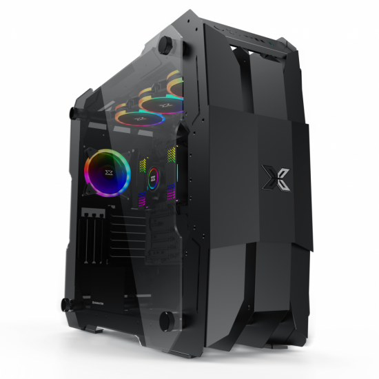 Vỏ Case XIGMATEK X7 Black - EN46218 (E-ATX, 2 mặt kính cường lực, Chưa bao gồm fan)