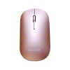 Chuột không dây NEWMEN D566 ROSE GOLD, Kết nối Bluetooth+WL
