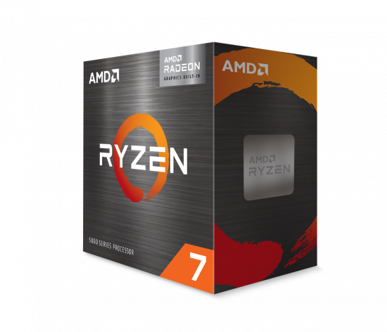 CPU AMD Ryzen 7 5700G (3.8GHz up to 4.6GHz, 8 nhân 16 luồng, 20MB Cache, 65W, Socket AM4, Radeon Vega 8)