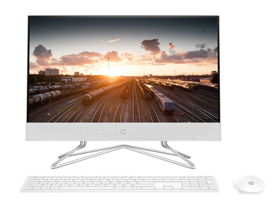 Máy tính để bàn All In One HP 22-df1022d 4B6E0PA (i3-1125G4/4GB RAM/256GB SSD/21.5"/Win10/Màu Trắng)