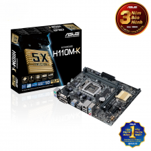 MAINBOARD ASUS PRIME H110M-K. LGA1151. SKYLAKE. DDR4x2. VGA/DVI