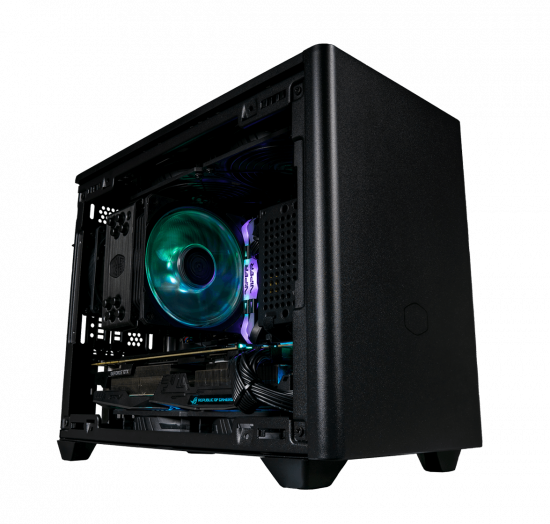 Vỏ Case Cooler Master MasterBox NR200 (Mini ITX Tower/Màu Đen)