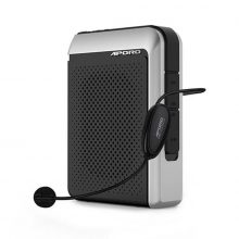 Máy trợ giảng không dây APORO T18, 2.4G, Màu đen, Công suất loa 30W, Hàng chính hãng