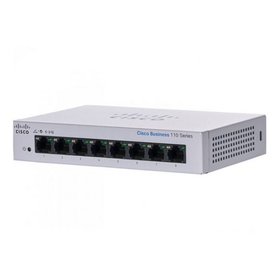 Bộ Chia Cổng Mạng CISCO CBS110-8T-D-EU 8 Ports (10/100/1000 Mbps)