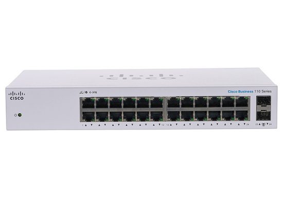 Bộ Chia Cổng Mạng SWITCH CISCO CBS110-24T-EU (24 PORT GIGABIT + 2 SFP)