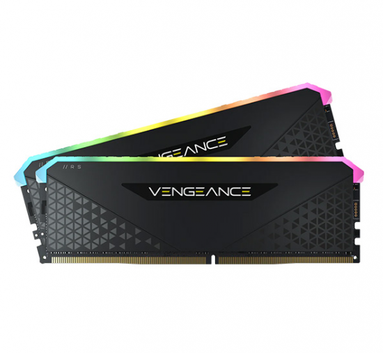 RAM Desktop DDR4 64GB 3200MHz (2x32) Corsair VENGEANCE RGB RS (CMG64GX4M2E3200C16)