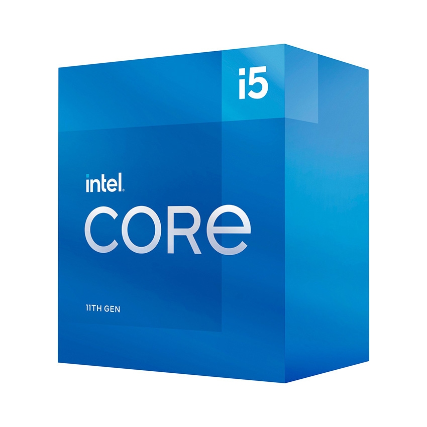 CPU Intel Core i5 11400 (LGA 1200, 2.6GHz turbo up to 4.4Ghz, 6 nhân 12 luồng, 12MB Case, 65W)