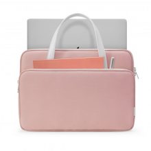 TÚI XÁCH TOMTOC BRIEFCASE PREMIUM FOR (H21-C01C01, MACBOOK 13INCH/14INCH, ULTRABOOK 13INCH, PINK)