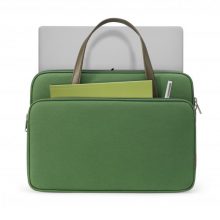 TÚI XÁCH TOMTOC BRIEFCASE PREMIUM FOR (H21-C01T01, MACBOOK 13INCH/14INCH, ULTRABOOK 13INCH, GREEN)