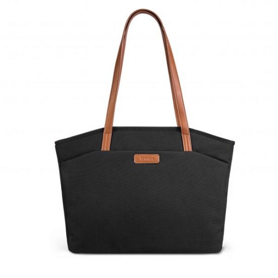 TÚI XÁCH CHỐNG SỐC 16INCH TOMTOC TOTE HANDBAG BLACK (A53-E02D01)