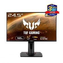 Màn hình Gaming Asus 24.5 inch TUF VG259QR (Full HD, Tấm Nền IPS, 165HZ, HDMI, DP, G-SYNCl, có loa, chân đế Ergonomic)