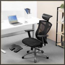 Ghế Công Thái Học Ergonomic Sihoo V1 (Có Kê Chân)