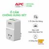 Ổ cắm điện chống xung sét APC by Schneider Electric PM1WU2-VN, chính hãng