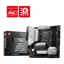 Mainboard MSI MAG B660M MORTAR WIFI DDR4 (LGA 1700, 4x DDR4, HDMI, Displayport, M.2 PCIe 4.0, WiFi 6, m-ATX)