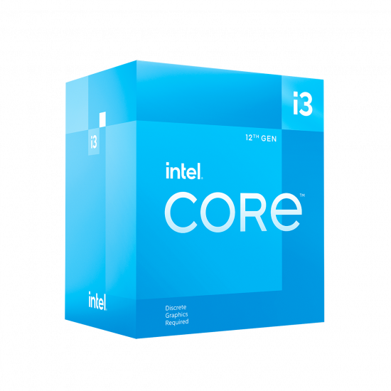 CPU Intel Core i3 12100F (3.3GHz Up to 5.8GHz, 4 nhân 8 luồng, 12MB Cache, 58W, Socket LGA1700, No GPU)