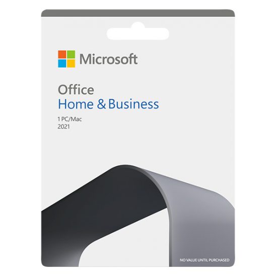 Bản quyền phần mềm Office Home and Business 2021 English APAC EM Medialess (T5D-03510), bản vật lý