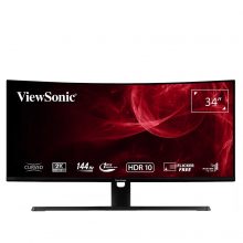 Màn Hình Cong ViewSonic 34inch VX3418-2KPC (2K, Tấm Nền VA, Tần số quét 144Hz, UltraWide QHD, HDMI , DisplayPort)