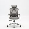 Ghế Công Thái Học Ergonomic Sihoo M57-N103 Khung Xám Lưới Xám