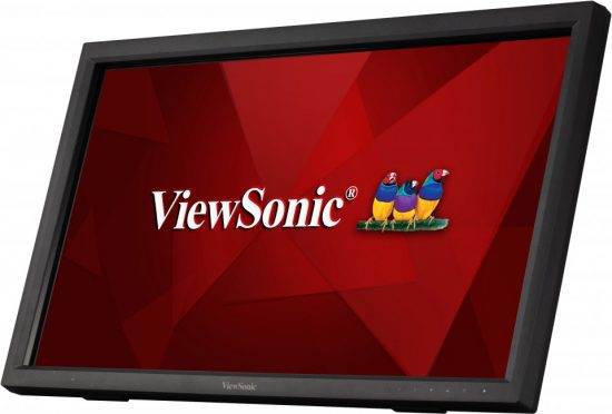 Màn hình cảm ứng 23.6 VIEWSONIC TD2423 10-POINT, tần số quét 75HZ, độ phân giải FHD, tích hợp LOA, hàng chính hãng