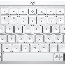 Bàn Phím Không Dây Cao Cấp Logitech MX Keys Mini Màu Pale Gray (920-010506, Bluetooth, Pin sạc)