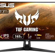 Màn hình Asus Tuf GamingVG279Q1A (27 inch, FHD, IPS, 165Hz, 1ms, 250nits, HDMI+DP+Audio, Loa, Freesync)