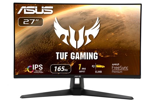 Màn hình Asus Tuf GamingVG279Q1A (27 inch, FHD, IPS, 165Hz, 1ms, 250nits, HDMI+DP+Audio, Loa, Freesync)