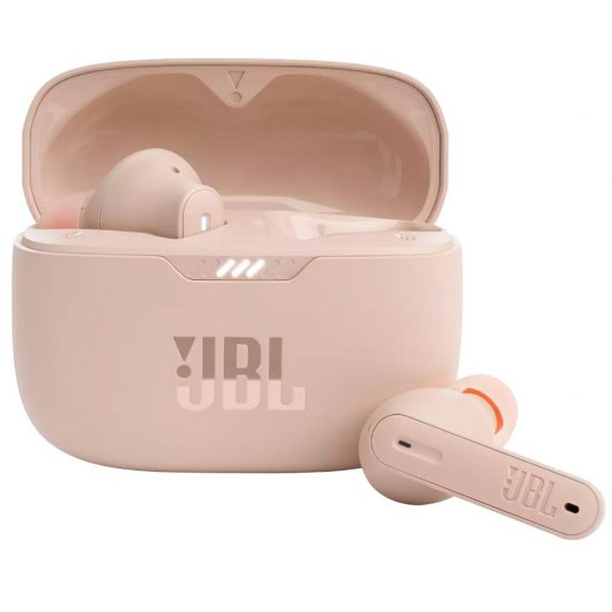 Tai Nghe Không Dây Chống Ồn JBL TUNE 230NC TWS BEIGE (Bluetooth 5.2, Hộp Sạc 30h, Chống nước chuẩn IPX4)