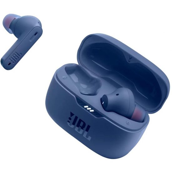 Tai Nghe Không Dây Chống Ồn JBL TUNE 230NC TWS BLUE (Bluetooth 5.2, Hộp Sạc 30h, Chống nước chuẩn IPX4)