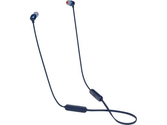 Tai Nghe Không Dây JBL T115BT Màu xanh dương (Bluetooth, In-ear, Mic, Pin 120mAh, Quàng Cổ)