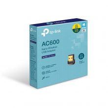 USB Thu Sóng Wifi TPLink Archer T2U Nano (2 Băng Tần AC600, 433Mbps+150Mbps, Nhỏ gọn)