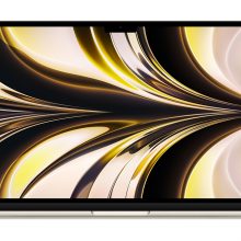 Macbook Air M2 2022 (MLY13SA/A) (chip M2, Ram 8GB, SSD 256GB, Màu Vàng Starlight) Hàng chính hãng bảo hành 12 tháng