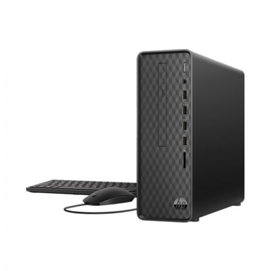 Máy tính để bàn HP S01-pF2035d (6L6W5PA) (Pentium Gold G7400, Ram 8GB, SSD 256GB, Win 11 home, Wifi, Phím chuột) Hàng chính hãng, bảo hành 12 Tháng