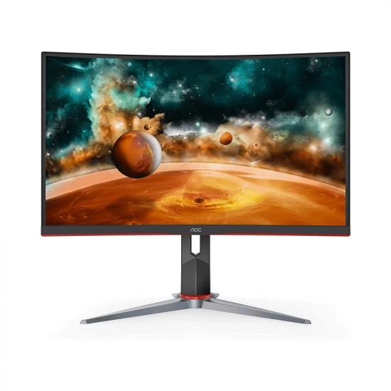 Màn Hình Cong Gaming 2K 27inch AOC CQ27G2 (Tấm nền VA, Độ phân giải QHD, Tốc độ làm mới 144Hz, HDMI 2.0 x 2, DP 1.2 x 1, FreeSync)