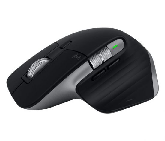 Chuột không dây cao cấp LOGITECH MX MASTER 3S BLACK (wireless 2.4G + Bluetooth, 8000DPI, Pin sạc, P/N: 910-006561